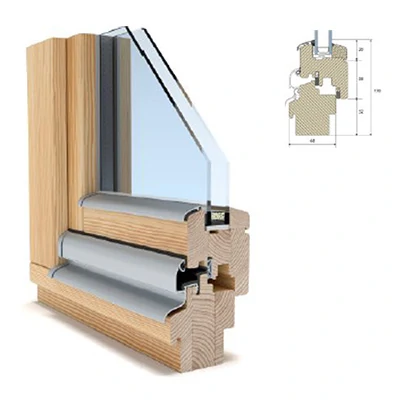 Okna drewniane Profil 68